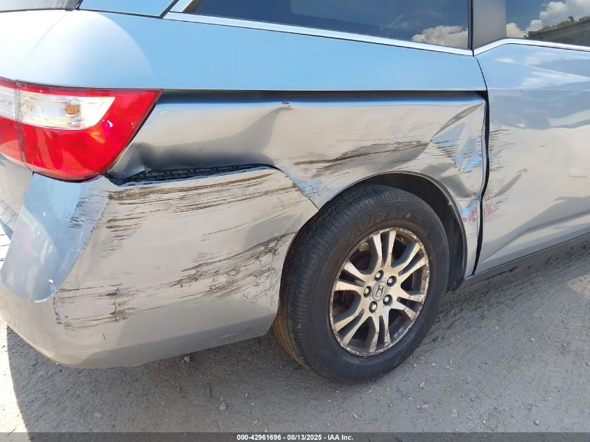 2011 Honda Odyssey Ex-L VIN: 5FNRL5H69BB039484 Lot: 42961696