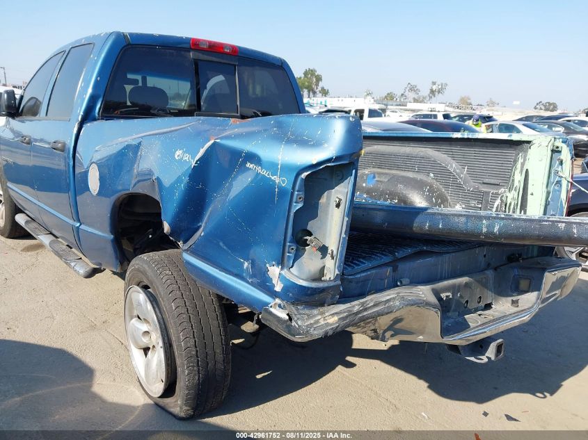 2004 Dodge Ram 1500 Slt/Laramie VIN: 1D7HA18D04S553129 Lot: 42961752