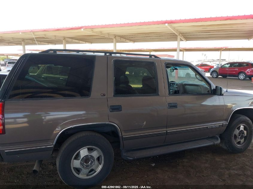 1998 GMC Yukon Slt VIN: 1GKEK13R6WJ705568 Lot: 42961862