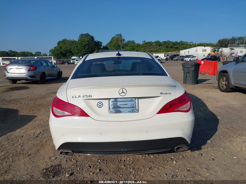 2015 MERCEDES-BENZ CLA 250 4MATIC - WDDSJ4GB8FN272737
