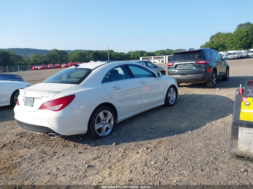 2015 MERCEDES-BENZ CLA 250 4MATIC - WDDSJ4GB8FN272737