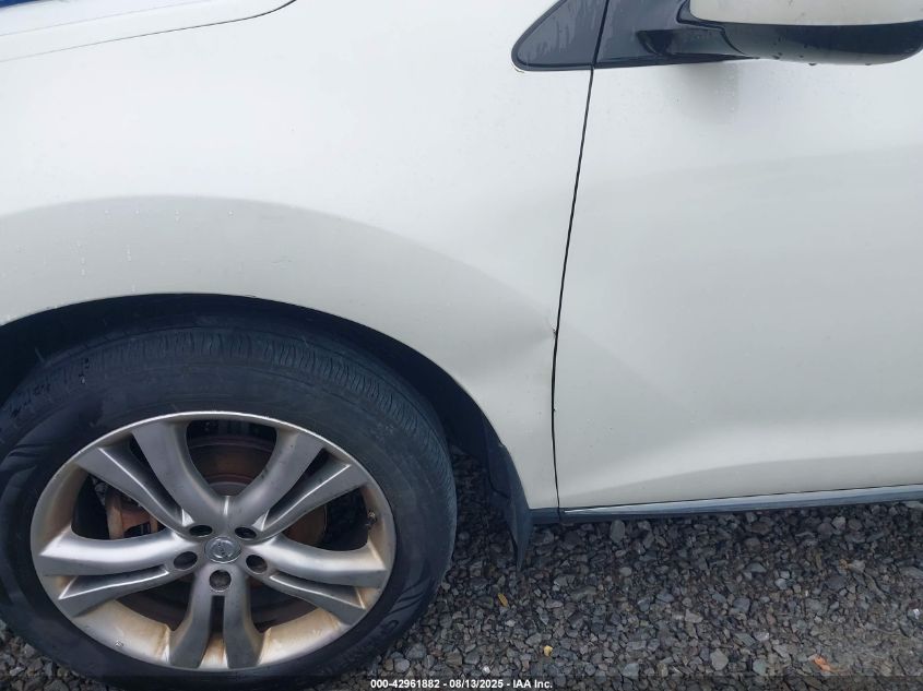 2011 Nissan Murano Le VIN: JN8AZ1MW7BW165062 Lot: 42961882