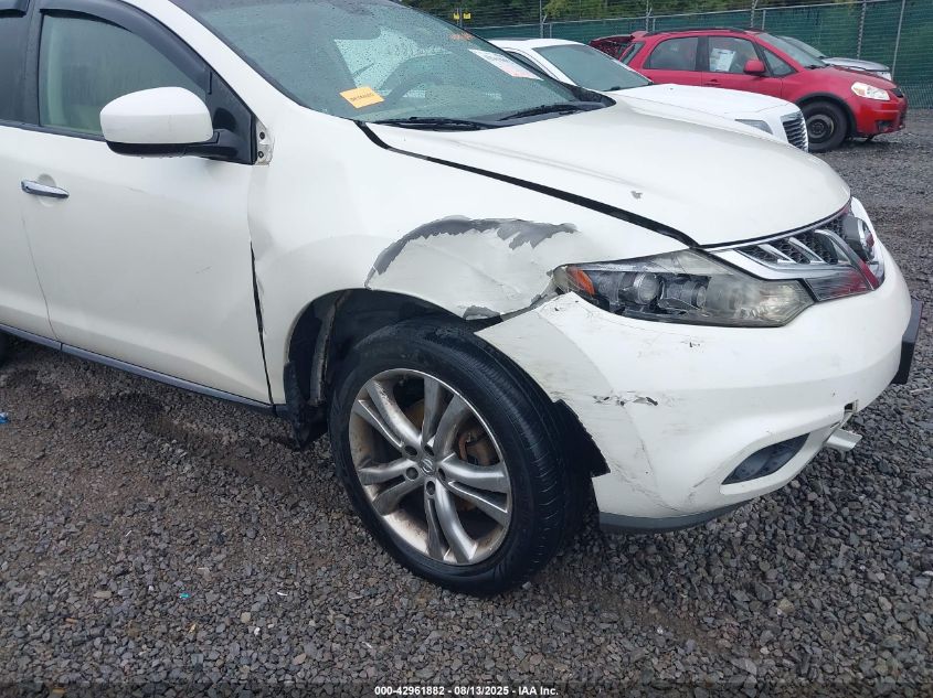 2011 Nissan Murano Le VIN: JN8AZ1MW7BW165062 Lot: 42961882