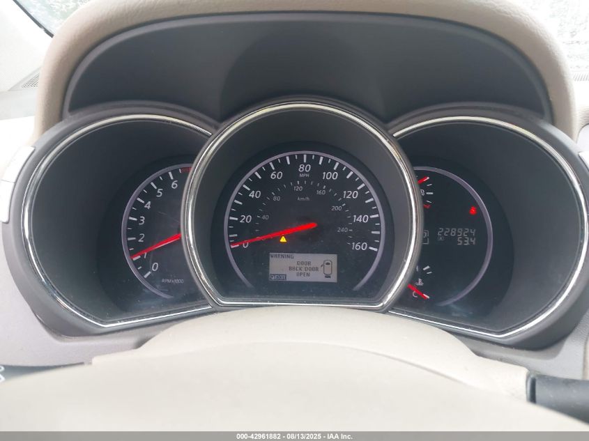 2011 Nissan Murano Le VIN: JN8AZ1MW7BW165062 Lot: 42961882