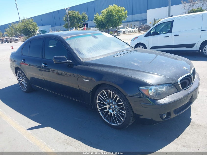 WBAHL835X7DT10236 2007 BMW 750I auction photo 1