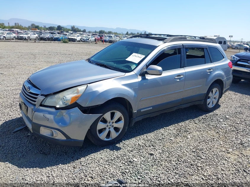 4S4BRBKC6B3443591 2011 SUBARU OUTBACK photo no. 2