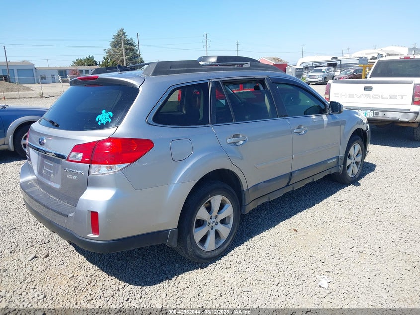 4S4BRBKC6B3443591 2011 SUBARU OUTBACK photo no. 4