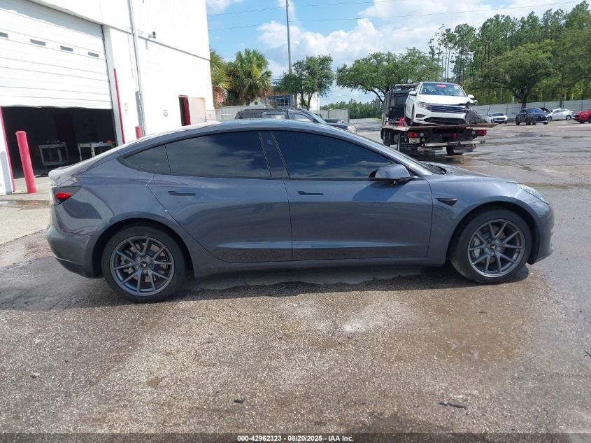 2023 Tesla Model 3 Rear-Wheel Drive VIN: 5YJ3E1EA6PF465755 Lot: 42962323