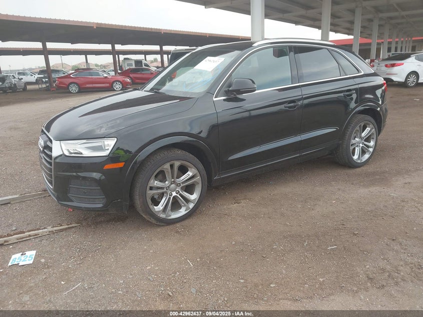 Vin: wa1jccfs0hr016531, lot: 43456454, audi q3 2.0t premium 20172