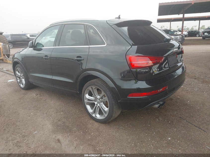 Vin: wa1jccfs0hr016531, lot: 43456454, audi q3 2.0t premium 20173