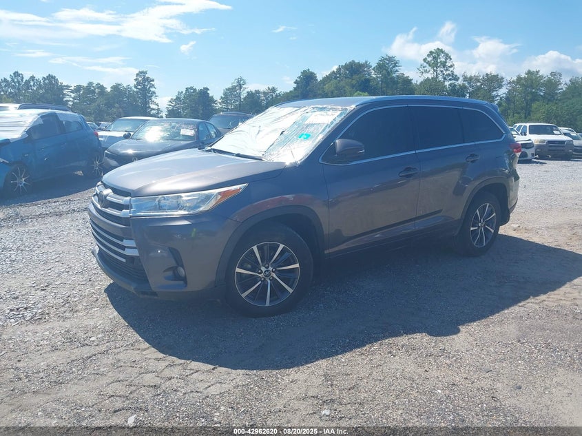 Vin: 5tdjzrfh9hs435958, lot: 43456636, toyota highlander xle 20172
