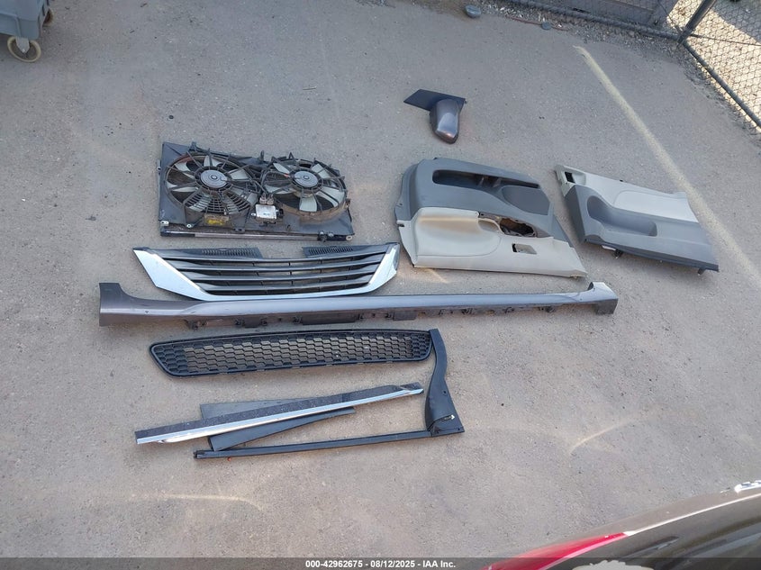 2012 Toyota Sienna Xle V6 8 Passenger VIN: 5TDYK3DC9CS239633 Lot: 42962675