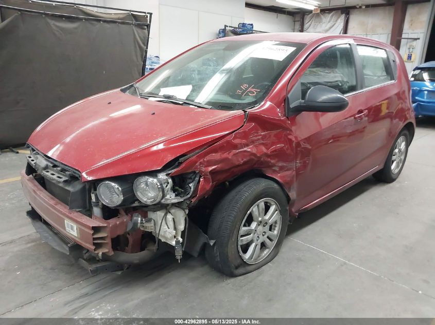 2013 CHEVROLET SONIC LT AUTO - 1G1JC6SB8D4245598