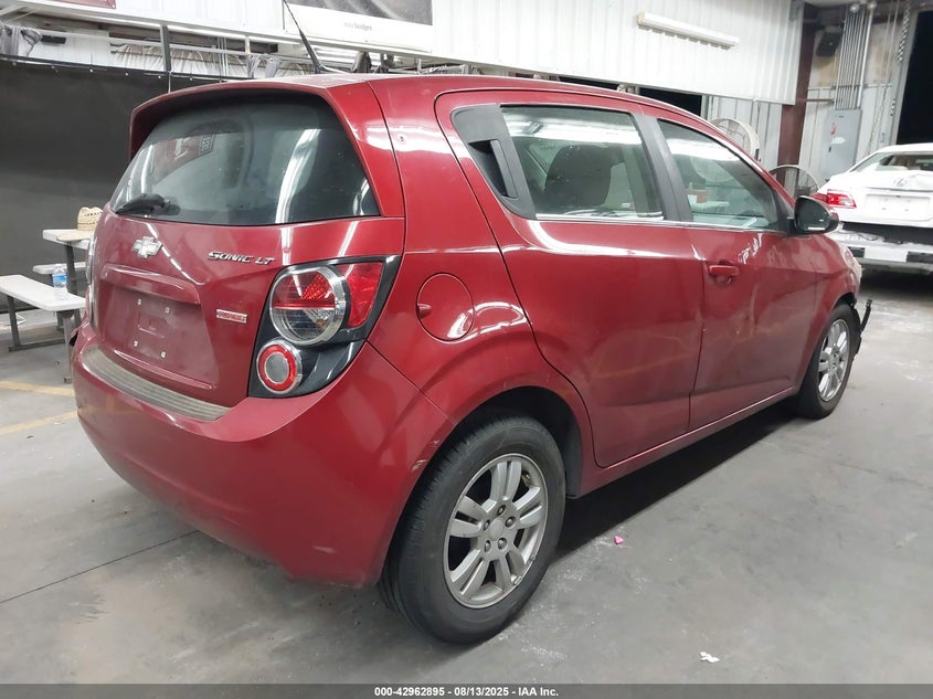 2013 CHEVROLET SONIC LT AUTO - 1G1JC6SB8D4245598