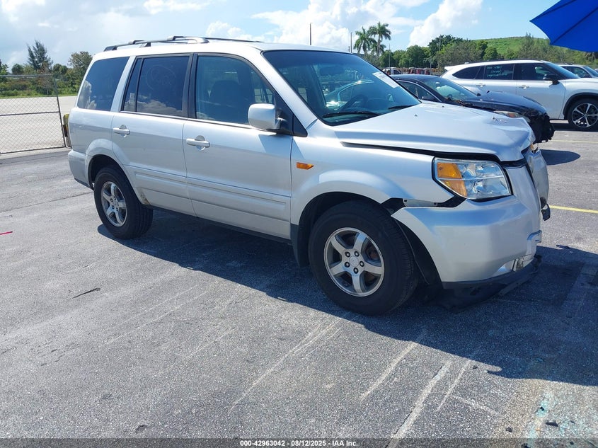 5FNYF18388B001058 2008 Honda Pilot Se auction photo 1