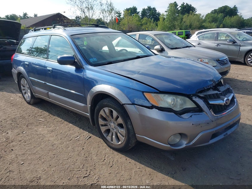 2008 Subaru Outback 2.5I Limited/2.5I Limited L.l. Bean Edition blue wagon gasoline 4S4BP62C587323151 photo #1