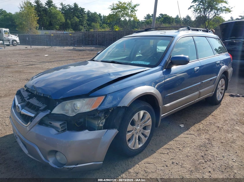 2008 Subaru Outback 2.5I Limited/2.5I Limited L.l. Bean Edition blue wagon gasoline 4S4BP62C587323151 photo #3