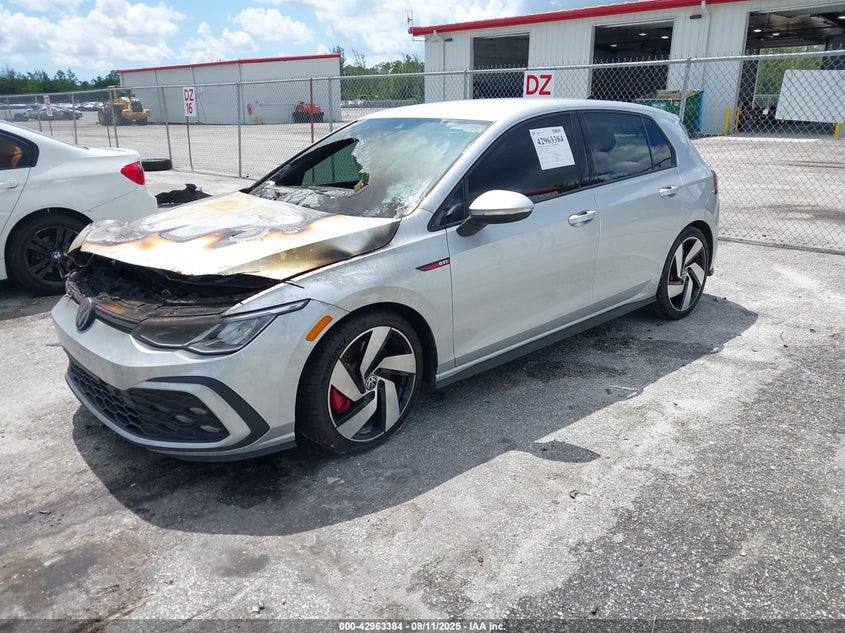 2022 VOLKSWAGEN GOLF GTI 2.0T S - WVWG87CD4NW204187