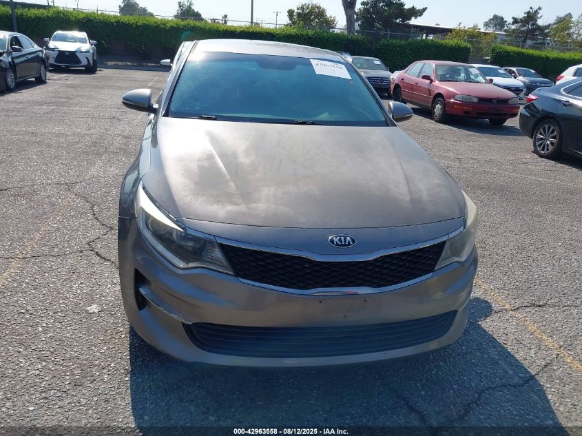 2016 Kia Optima Lx VIN: 5XXGT4L30GG112700 Lot: 42963558