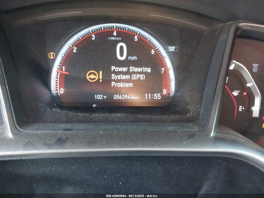 2019 Honda Civic Si VIN: 2HGFC3A56KH753836 Lot: 42963594