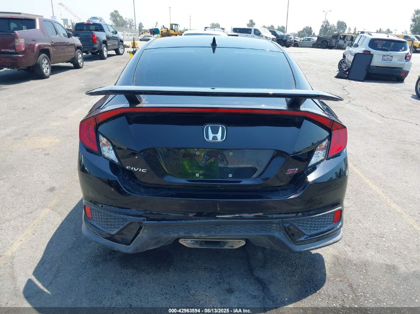 2019 Honda Civic Si VIN: 2HGFC3A56KH753836 Lot: 42963594