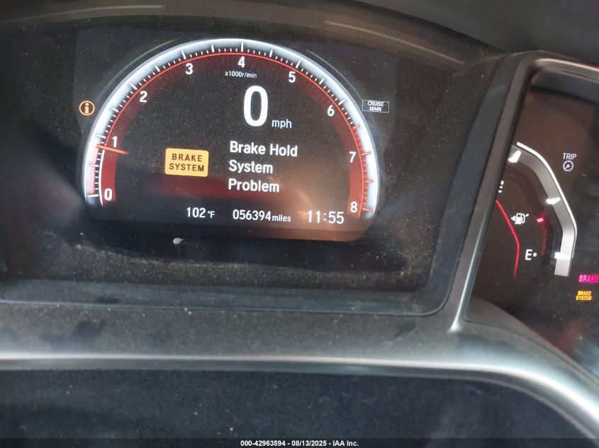 2019 Honda Civic Si VIN: 2HGFC3A56KH753836 Lot: 42963594