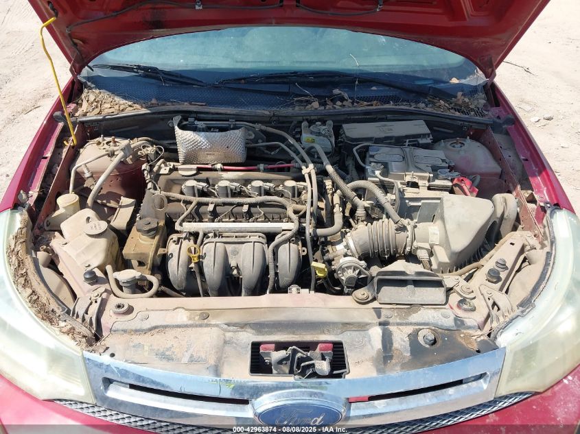 2010 Ford Focus Se VIN: 1FAHP3FNXAW125613 Lot: 42963874