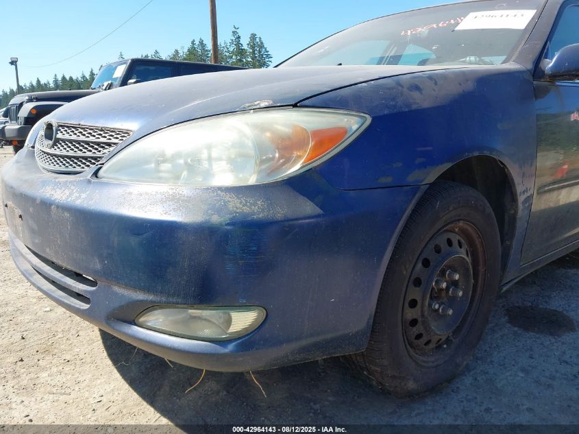 2003 Toyota Camry Xle VIN: 4T1BE30K93U644862 Lot: 42964143