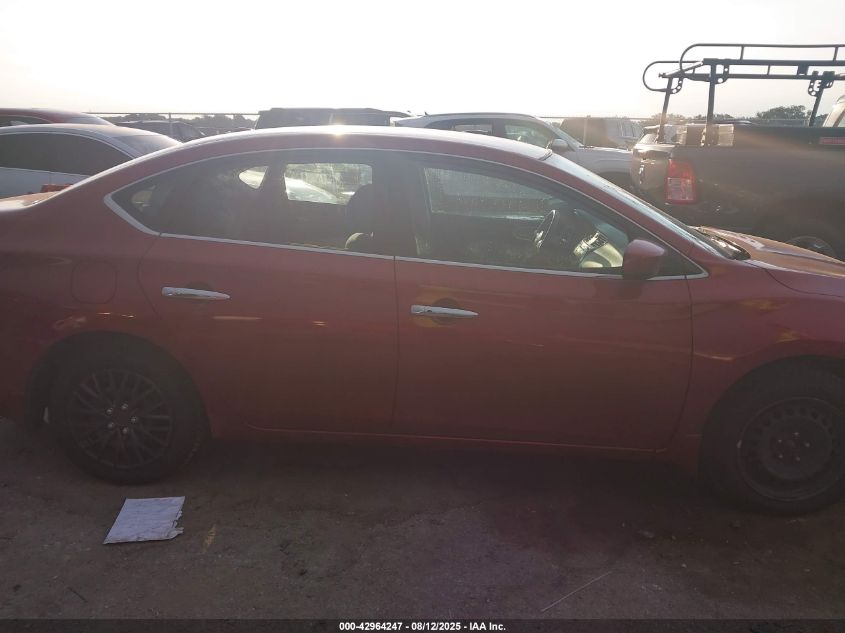 2016 Nissan Sentra Sv VIN: 3N1AB7AP2GL657868 Lot: 42964247