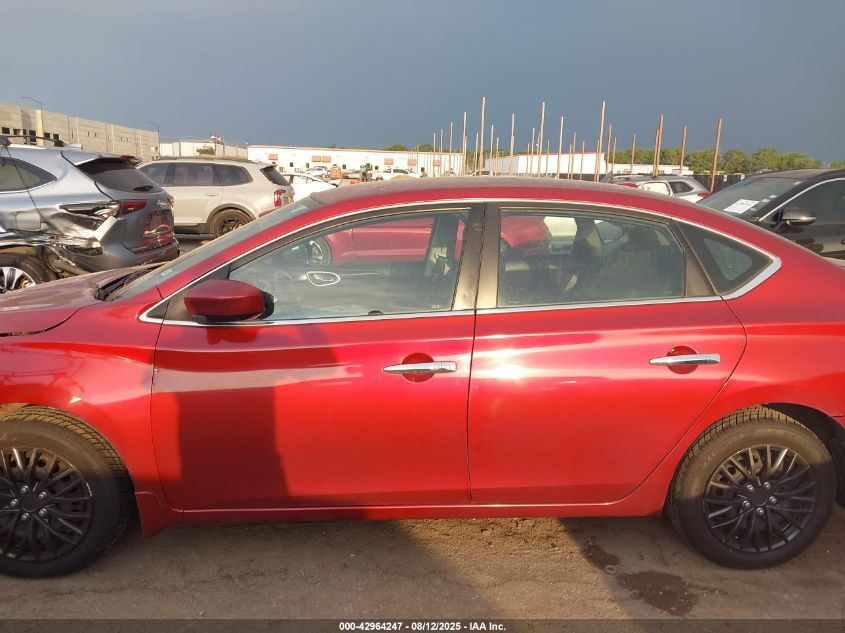 2016 Nissan Sentra Sv VIN: 3N1AB7AP2GL657868 Lot: 42964247