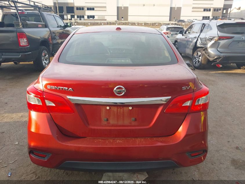 2016 Nissan Sentra Sv VIN: 3N1AB7AP2GL657868 Lot: 42964247