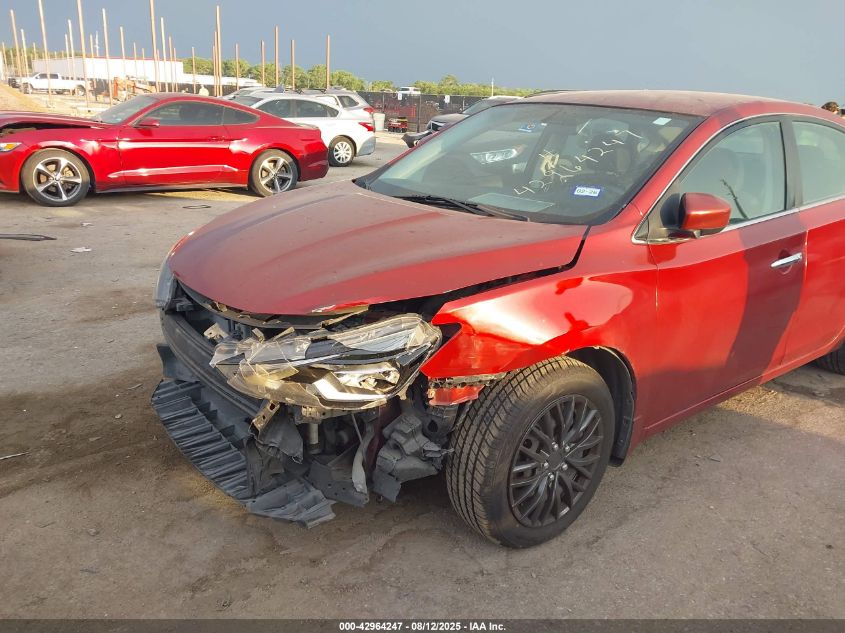 2016 Nissan Sentra Sv VIN: 3N1AB7AP2GL657868 Lot: 42964247