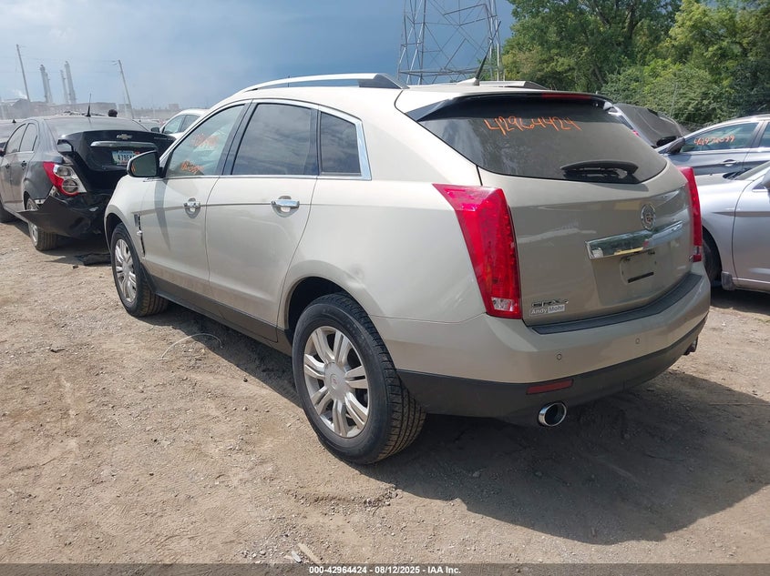 Vin: 3gyfnde35cs535189, lot: 43458440, cadillac srx luxury collection 20123