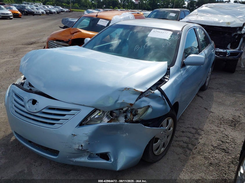 2008 Toyota Camry Le blue sedan gasoline 4T4BE46KX8R033555 photo #3