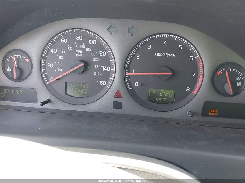 2002 Volvo V70 2.4 VIN: YV1SW61R321196000 Lot: 42964484