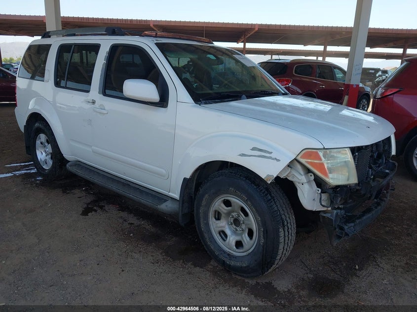 5N1AR18U35C786580 2005 Nissan Pathfinder Se auction photo 1