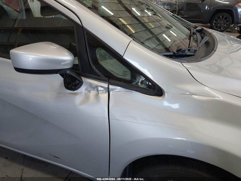 2018 Nissan Versa note 1.6 Sv Silver Lot 111042964594 Vin 3N1CE2CP5JL370063