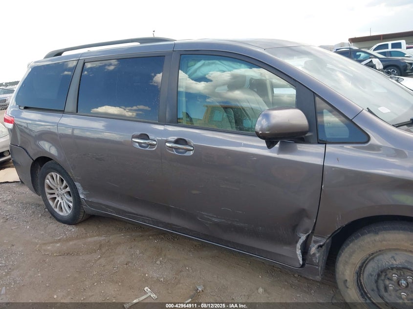 2011 Toyota Sienna Xle V6 VIN: 5TDYK3DC1BS101292 Lot: 42964911
