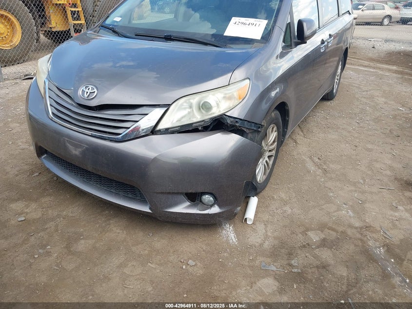 2011 Toyota Sienna Xle V6 VIN: 5TDYK3DC1BS101292 Lot: 42964911