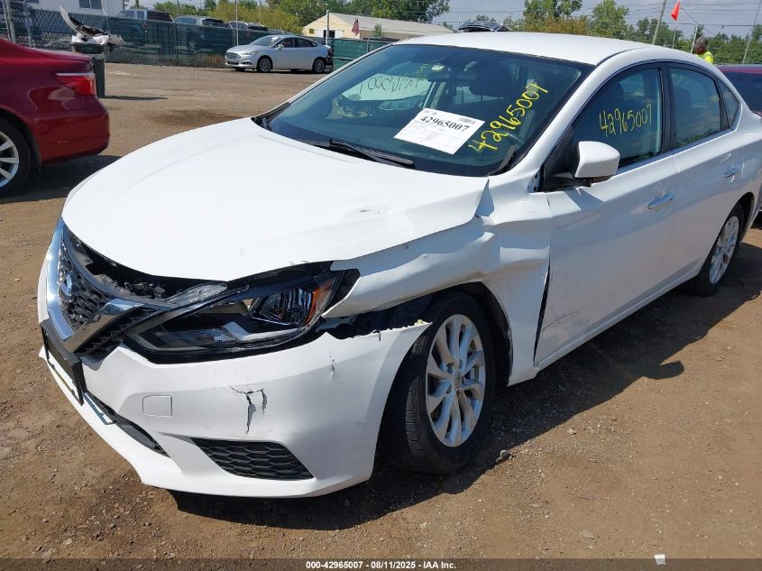 2018 Nissan Sentra Sv VIN: 3N1AB7AP8JY204445 Lot: 42965007