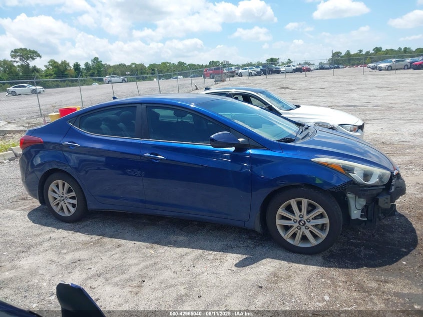 2015 HYUNDAI ELANTRA SE - 5NPDH4AE9FH633510