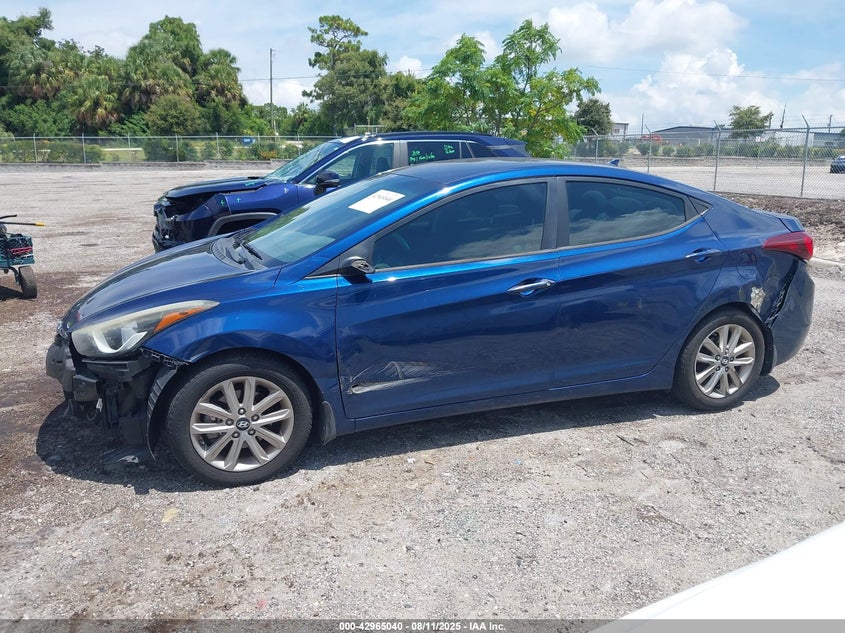 2015 HYUNDAI ELANTRA SE - 5NPDH4AE9FH633510