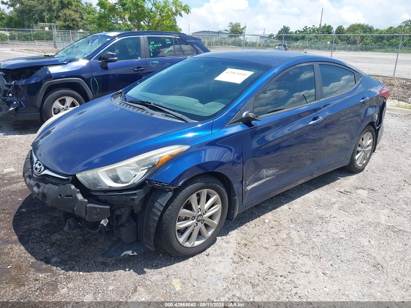 2015 HYUNDAI ELANTRA SE - 5NPDH4AE9FH633510