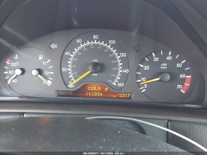 1999 Mercedes-Benz E 320 VIN: WDBJF65H6XA783865 Lot: 42965071