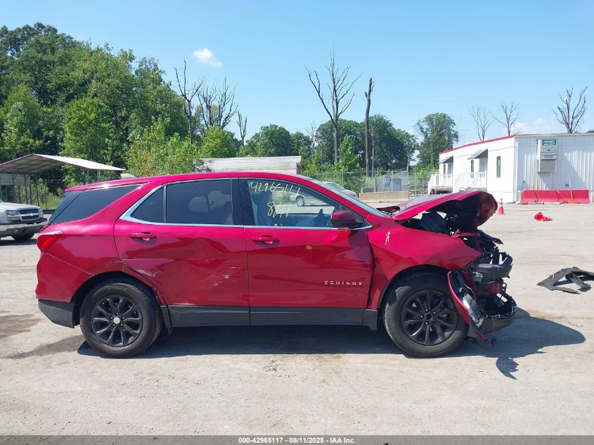 2020 Chevrolet Equinox Fwd Lt 1.5L Turbo VIN: 3GNAXKEVXLS644318 Lot: 42965117