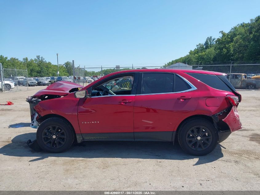 2020 Chevrolet Equinox Fwd Lt 1.5L Turbo VIN: 3GNAXKEVXLS644318 Lot: 42965117