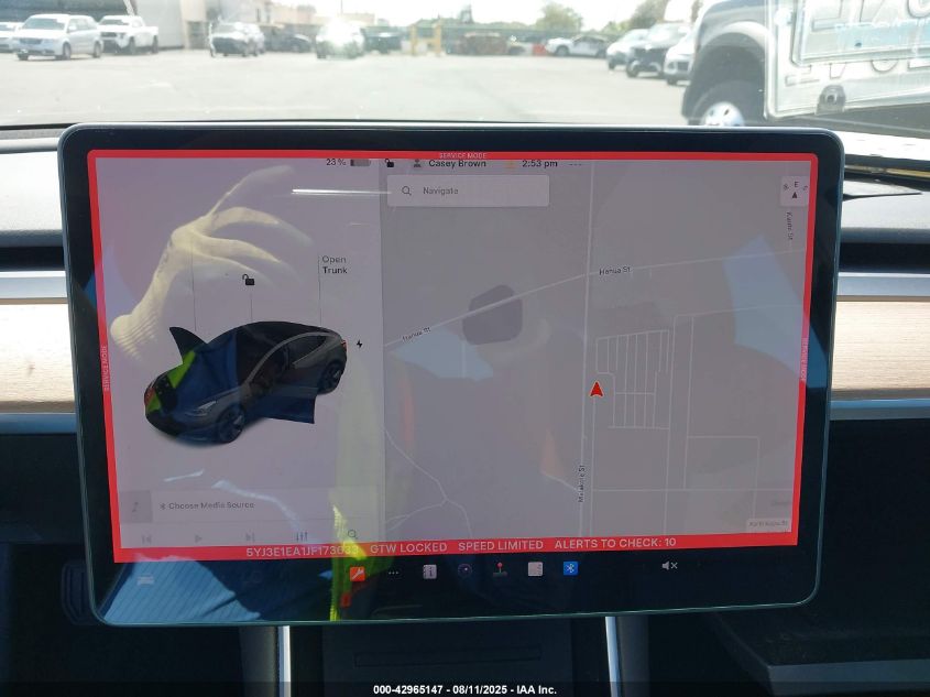 2018 Tesla Model 3 Long Range/Mid Range VIN: 5YJ3E1EA1JF173633 Lot: 42965147