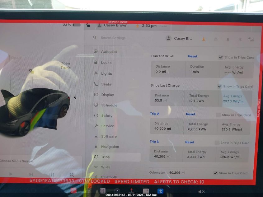 2018 Tesla Model 3 Long Range/Mid Range VIN: 5YJ3E1EA1JF173633 Lot: 42965147