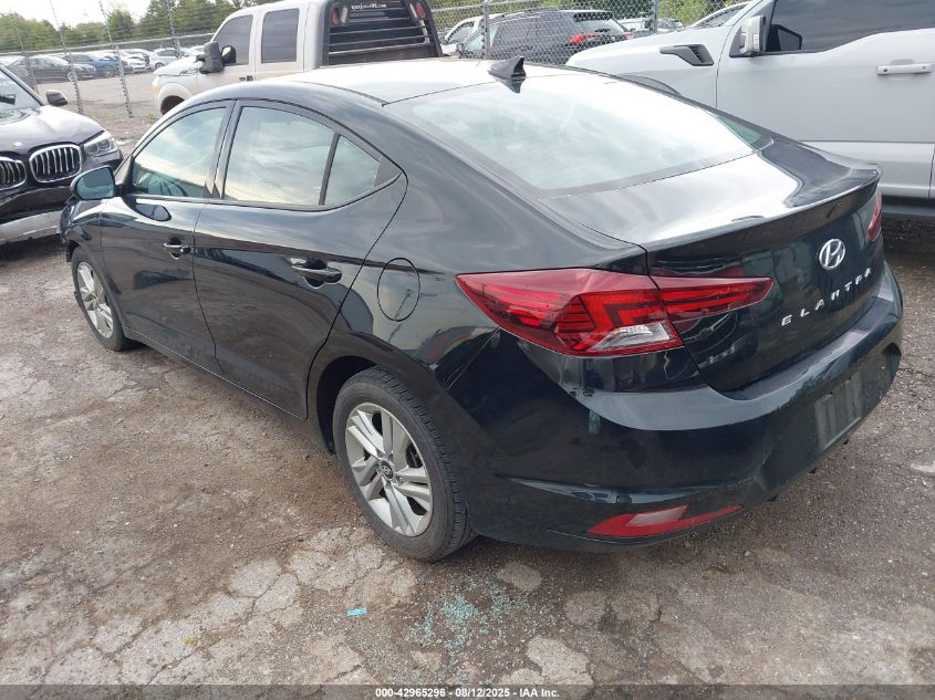 2019 HYUNDAI ELANTRA SEL - 5NPD84LF2KH447808