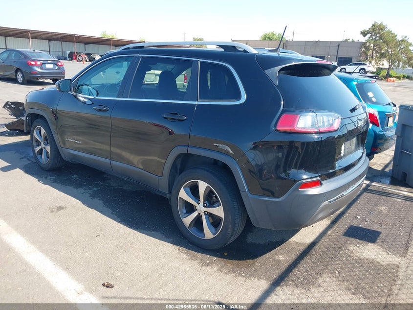 1C4PJLDB2KD357149 2019 Jeep Cherokee 2.4 Limited Fwd Black